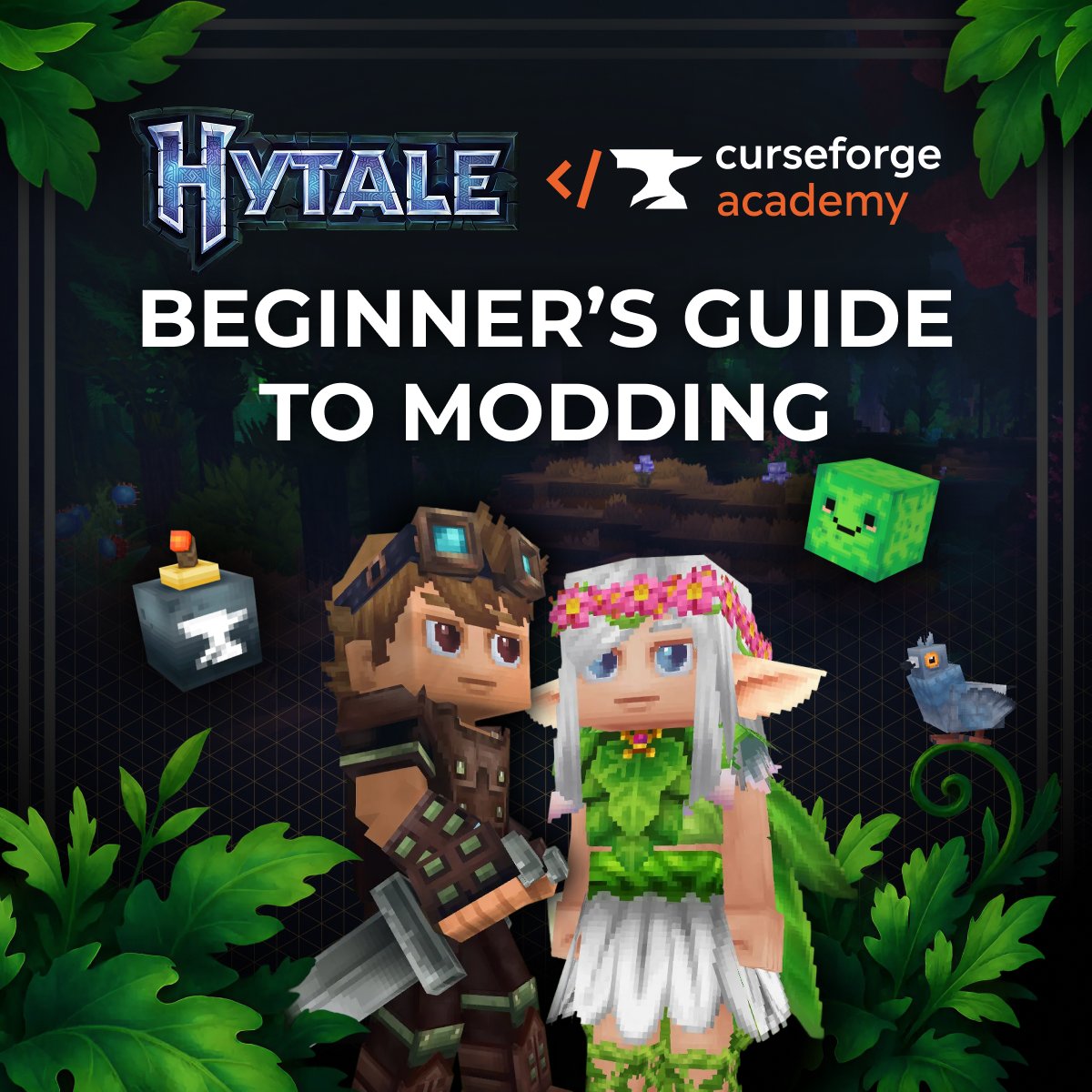 The next generation of modders starts here!

We're so hyped to announce CurseForge Academy, a channel for curious creators to learn the ins and outs of modding from the best in the industry🧡

Check out our first lesson from the incredible <a href="/Kaupenjoe/">Kaupenjoe</a>, walking you through a full