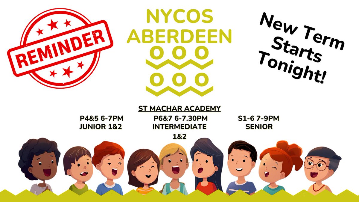 NYCOS_ABDN's tweet photo. All NYCOS Aberdeen members are invited to bring a friend tonight, so they can experience just how brilliant NYCOS is. https://t.co/ApA1xj2vR2