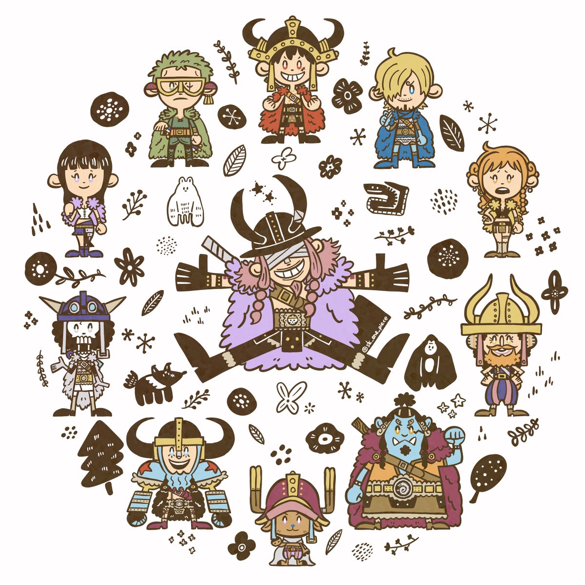 エルバフ衣装モコモコでかわいい☁️

#ONEPIECE