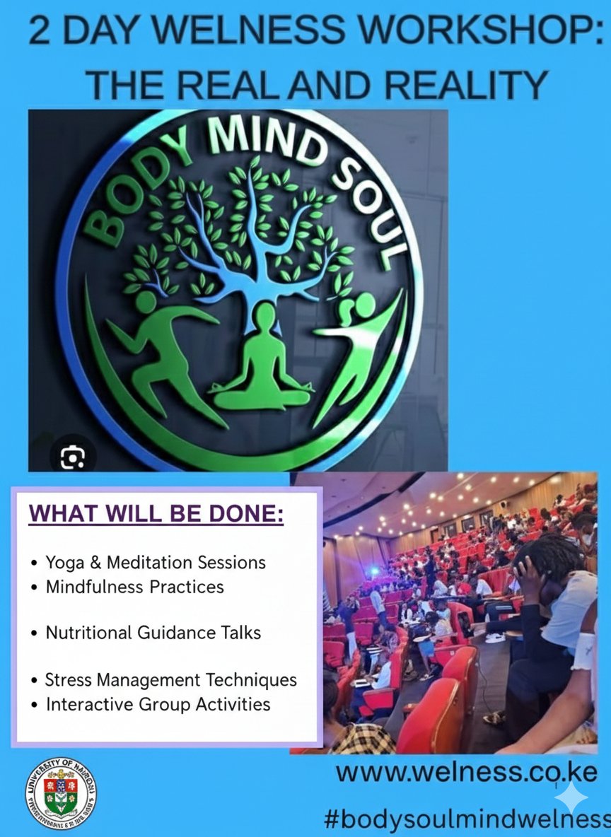 macreanoiro789's tweet photo. Your welness matters 💚🧠
Day 2 of advocating for comrades wellness , The real and reality
#studentwellness 
#wellness
#UniversityOfNairobi 
#comradewellness 
#TrueJournalism https://t.co/HN40qnKtOw