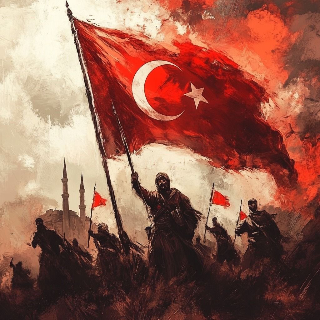 Milletimizin namusu al bayrağımızı ayaklar altına aldığını sanan hainler, sadece kendi mezarlarını çiğnemektedirler.

Türk'ün sabrını acziyet sananlar, devletin heybetiyle uyandıklarında kaçacak yer bulamayacaklardır.

Bayrak inmez,vatan bölünmez; bu, tarihin değişmez hükmüdür!🇹🇷