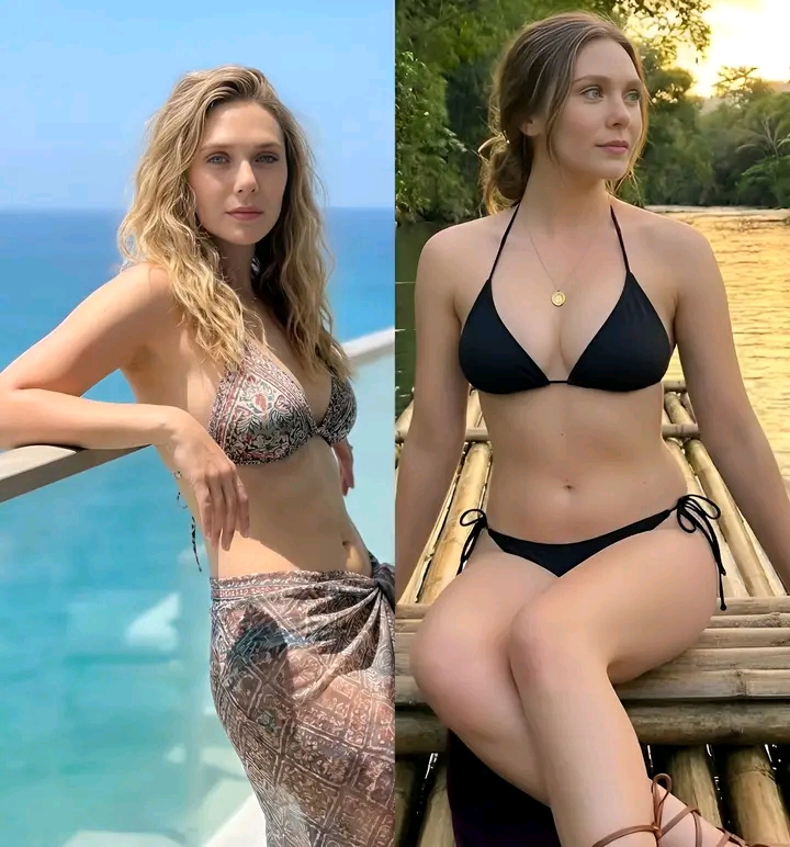 ⭐︎Elizabeth Olsen⭐︎23枚限定 Exquisite Elizabeth Olsen in scenic vacation styles