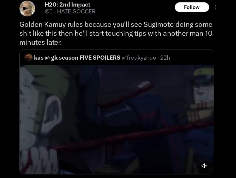 revenant_MMXX's tweet image. "Out of everything you could have shown me"
Rare that they just confess to Pretending Not to Understand like this. It's simple, yuri (and mischaracterizing characters as gay in general) is treated as a form of activism when it wasn't before. Chapo is never coming back btw