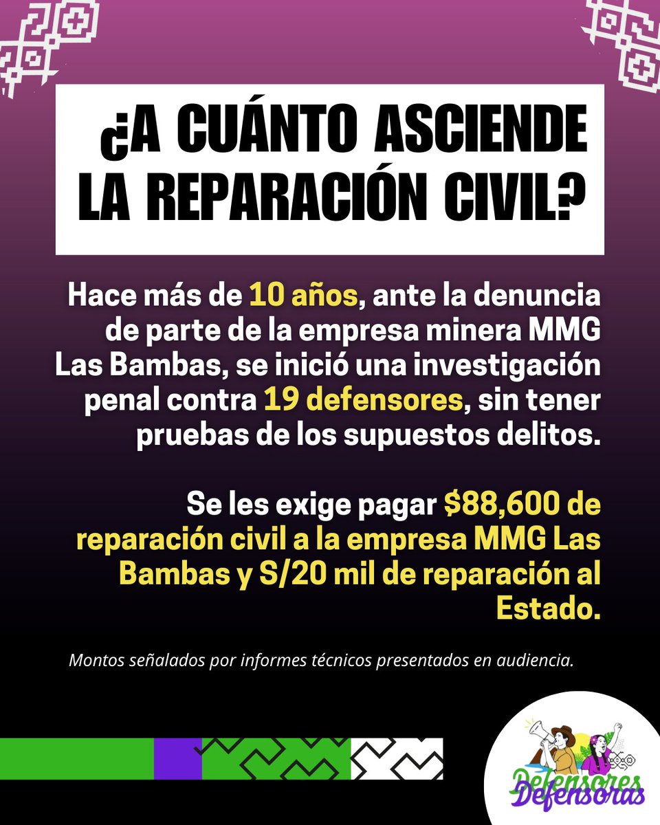 Defensoras y Defensores del Perú tweet media