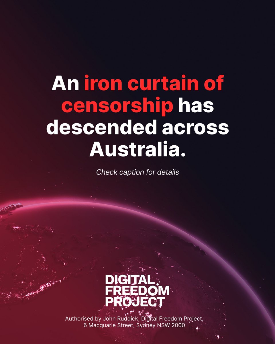 Digital Freedom Project (@thedfp_au) / Posts / X