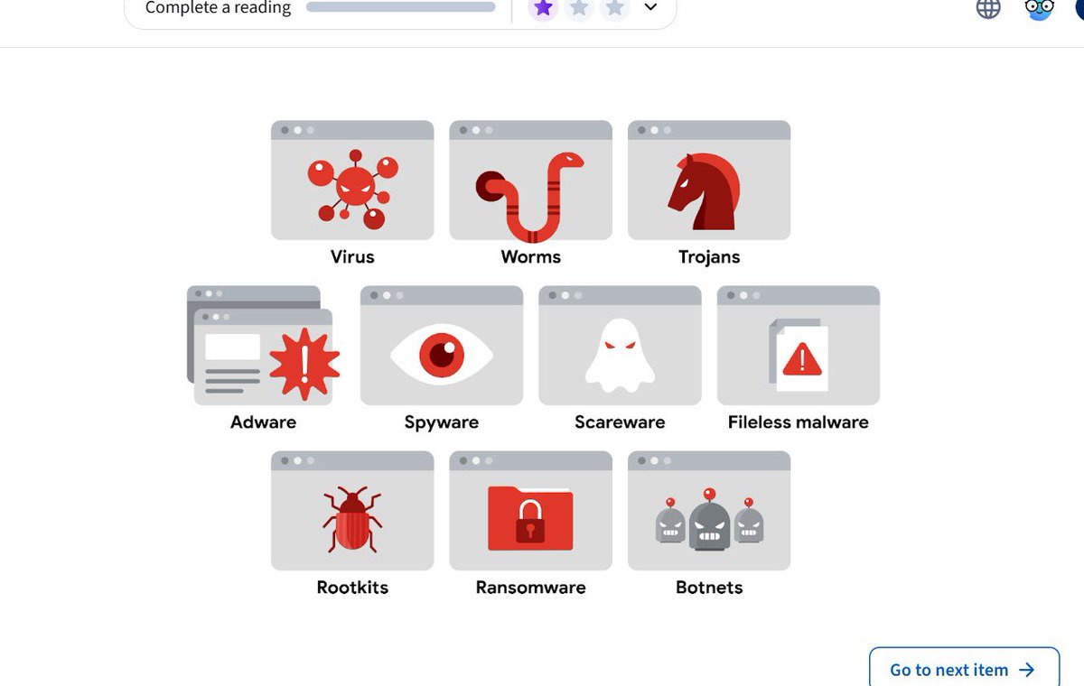 khennieola's tweet photo. Day 16 of 100 days of cybersecurity

Today I learnt more about phishing, malware and cryptojacking, including how cryptojacking abuses system resources to mine cryptocurrency without user consent. 

@ireteeh @TemitopeSobulo @jay_hunts @cyberjeremiah @tech4dev #WTFC26 https://t.co/VF4rPMx0rS