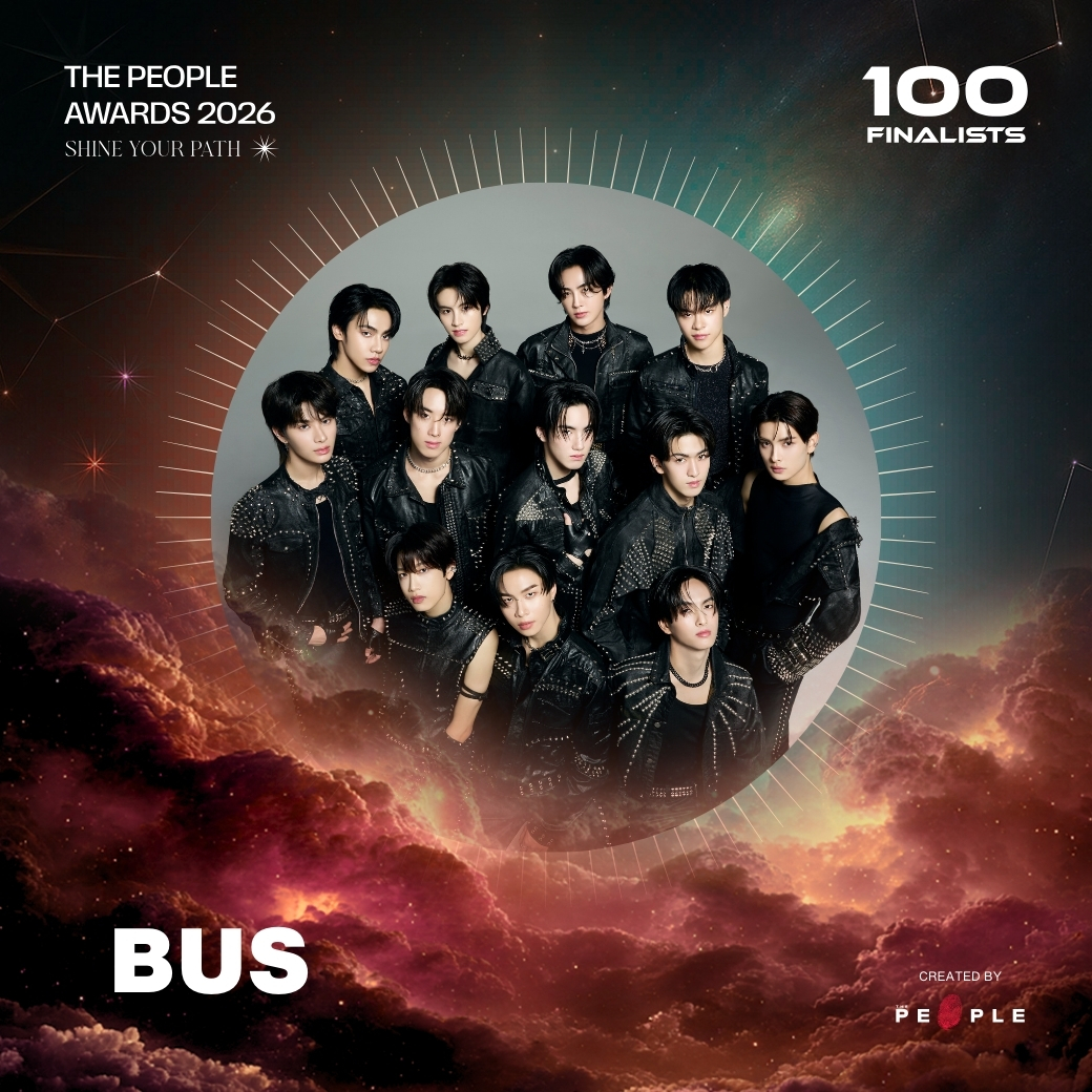 thepeople_co's tweet image. 100 Finalists of The 5th People Awards : Shine your Path ในปี 2026
.
BUS - บอยกรุ๊ปไทยจากค่าย SONRAY MUSIC ผู้ปลุกกระแส T-POP ยุคใหม่ ปี 2025 เขาจัดคอนเสิร์ตใหญ่ LIGHT THE WORLD ที่ IMPACT Arena จำนวน 3 รอบ และ Sold Out ทั้งหมด รวมถึงเดินสายต่างประเทศ จัดแฟนมีตที่ญี่ปุ่น…