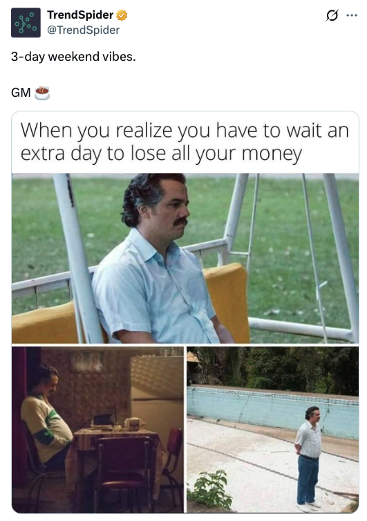 1/ Trump’s Greenland dispute is causing headaches for portfolios, Netflix is flashing cash to close the Warner deal and the NYSE wants you trading stocks at 3 am on a Saturday.

Here’s your Market Briefing 👇