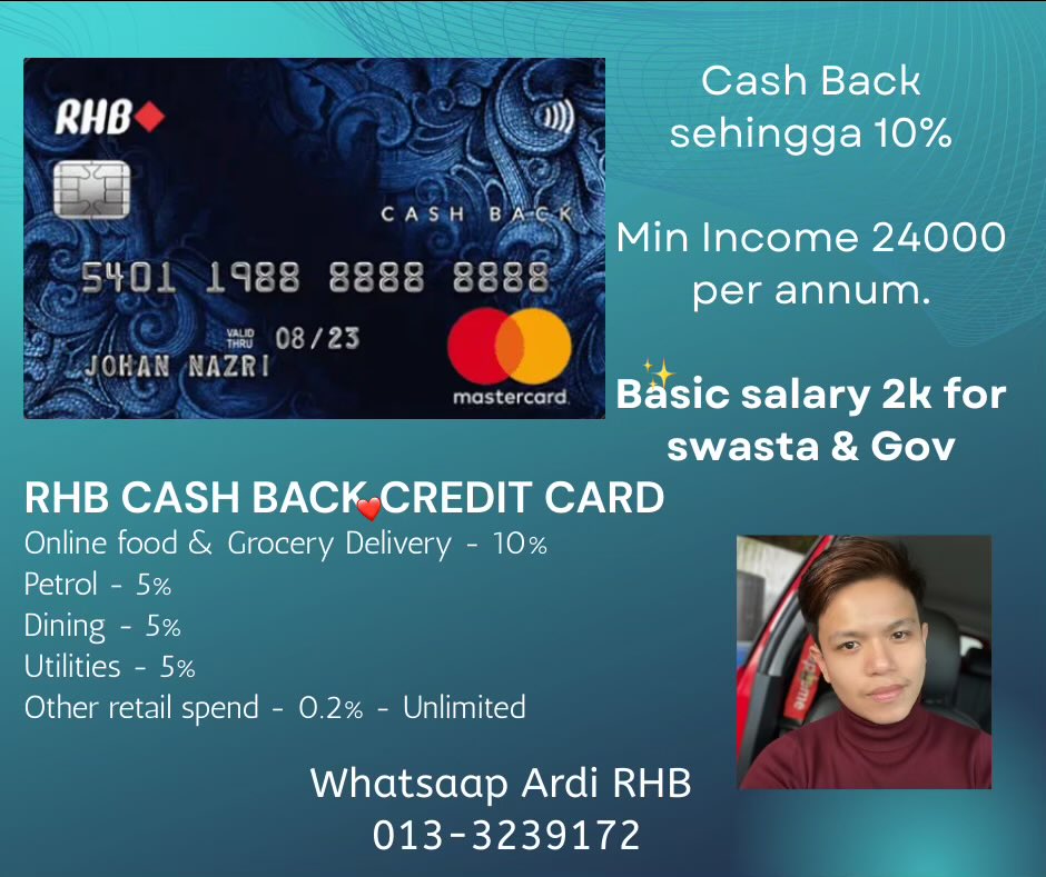 adikhun's tweet photo. Meh la apply CC dengan kita 2K salary da bole apply, Bole whatsaap https://t.co/EybMY68G2R

Adi RHB Banker https://t.co/AN8mF8f9LW