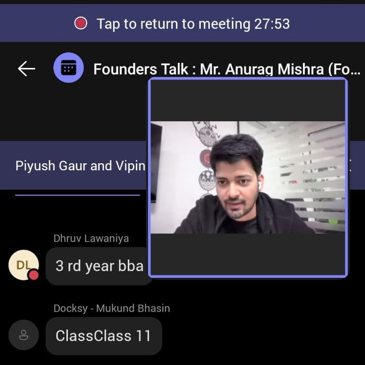 What an amazing session by <a href="/anuragcipher/">Anurag Mishra</a> at <a href="/RunwayIncubator/">Runway Incubator</a> Cohort, greatful for many interesting insights