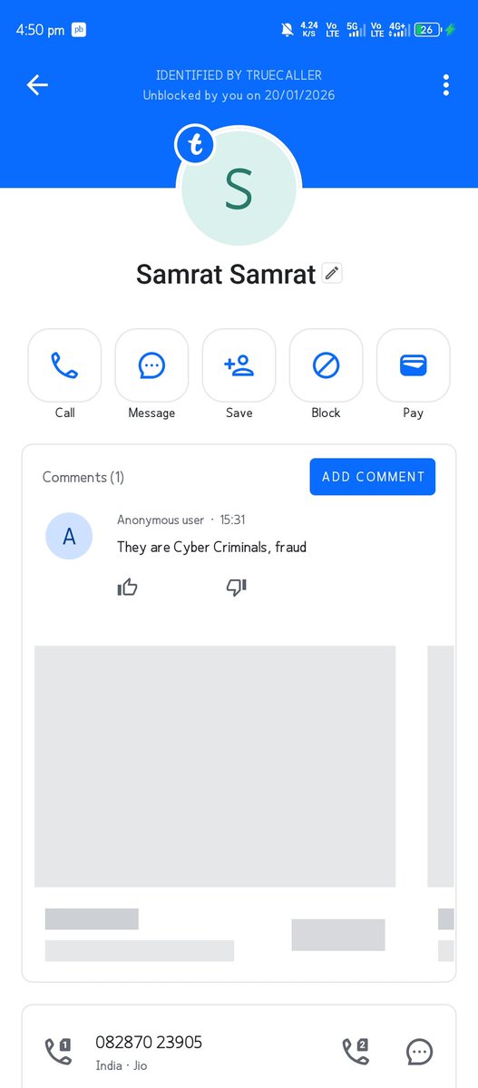mahamad86222685's tweet photo. @SBICard_Connect
@RBI i got a call from SBI agency. I thought till now you have been behaving well with me but today in the call they abused me, called me a thief, said many things to my mother and sisters, said this by mistake, this is out of practice
Card ending #6590
@RBIsays https://t.co/hHnza51inF
