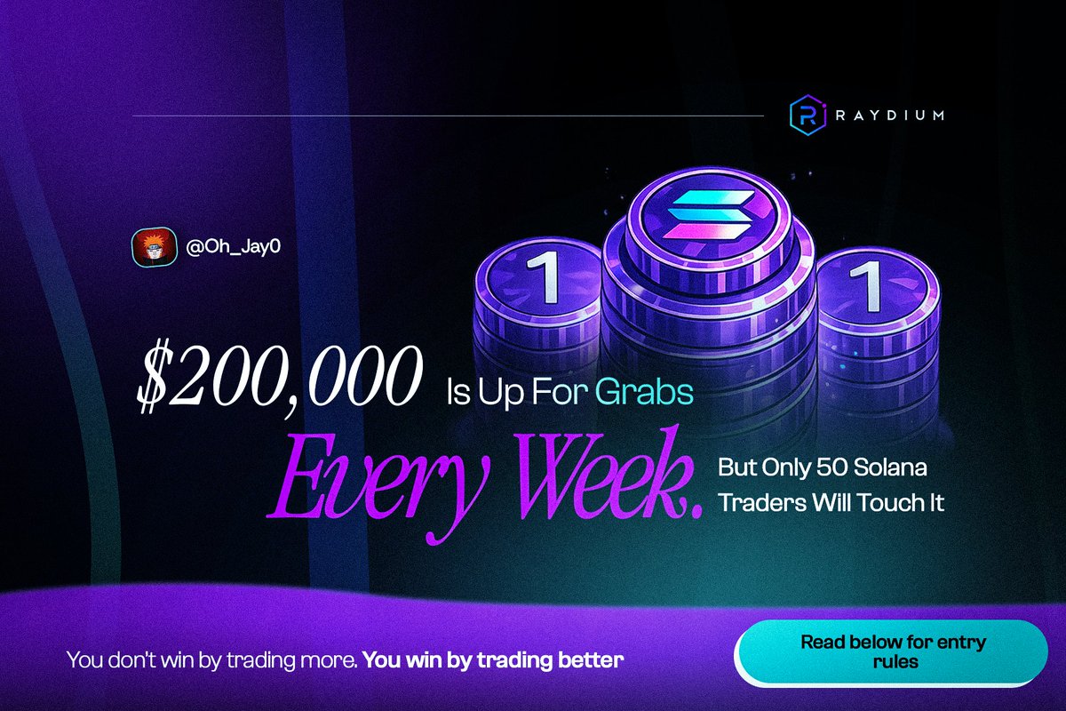 already trading usd1 pairs on solana? here’s your chance to make a lot more money.

and even if you’re not, this is still worth tapping into.

the winners arc rewards the top 50 usd1 traders on <a href="/AxiomExchange/">Axiom</a> with $200k every week, based purely on realized pnl. 🔻