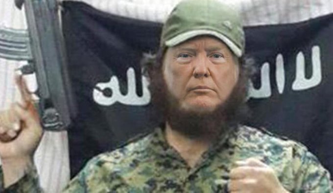 RayanSooki's tweet photo. Make ISIS Great Again !! https://t.co/PCfaX9T98y