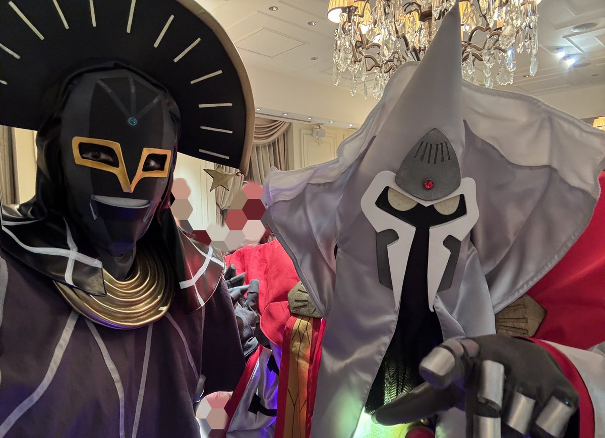 ドラクエの素敵なパーティにキルバーン&amp;ミストバーンで参加させていただきました！✨
バーン様には内緒🤫