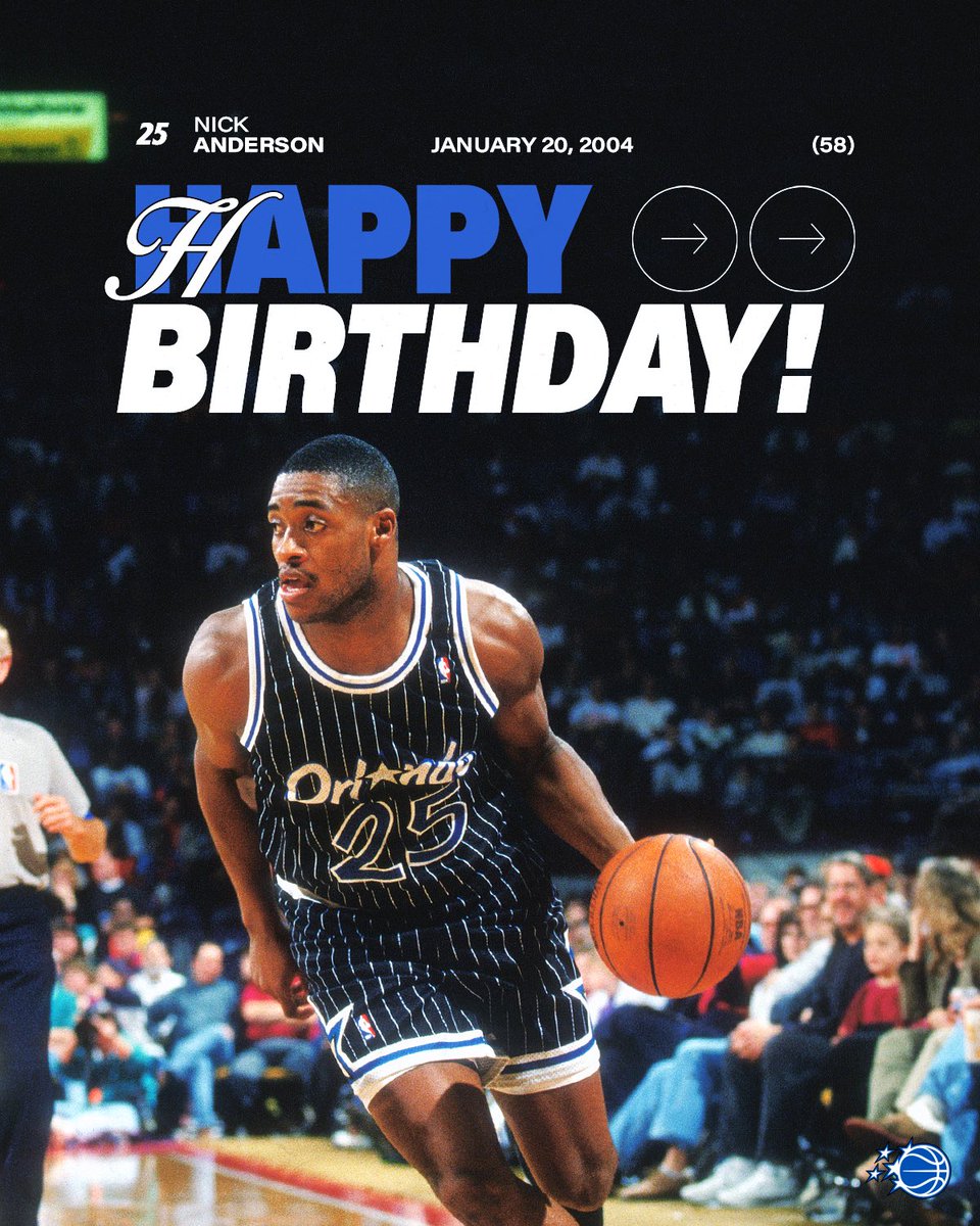 rt to wish Nick Anderson a HBD 🎂
