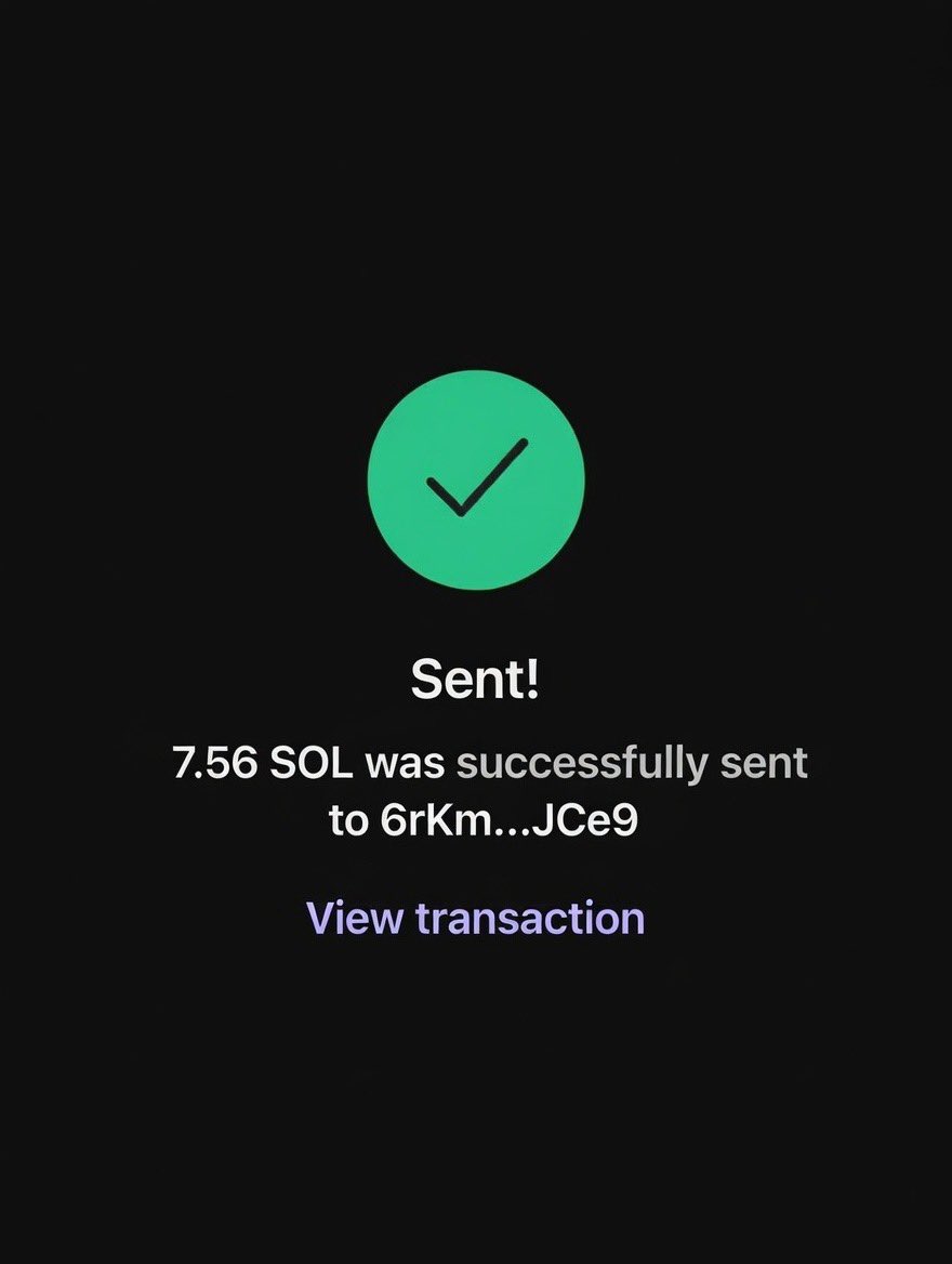 7.56 $SOL 

hit the like button &amp; drop your wallets.