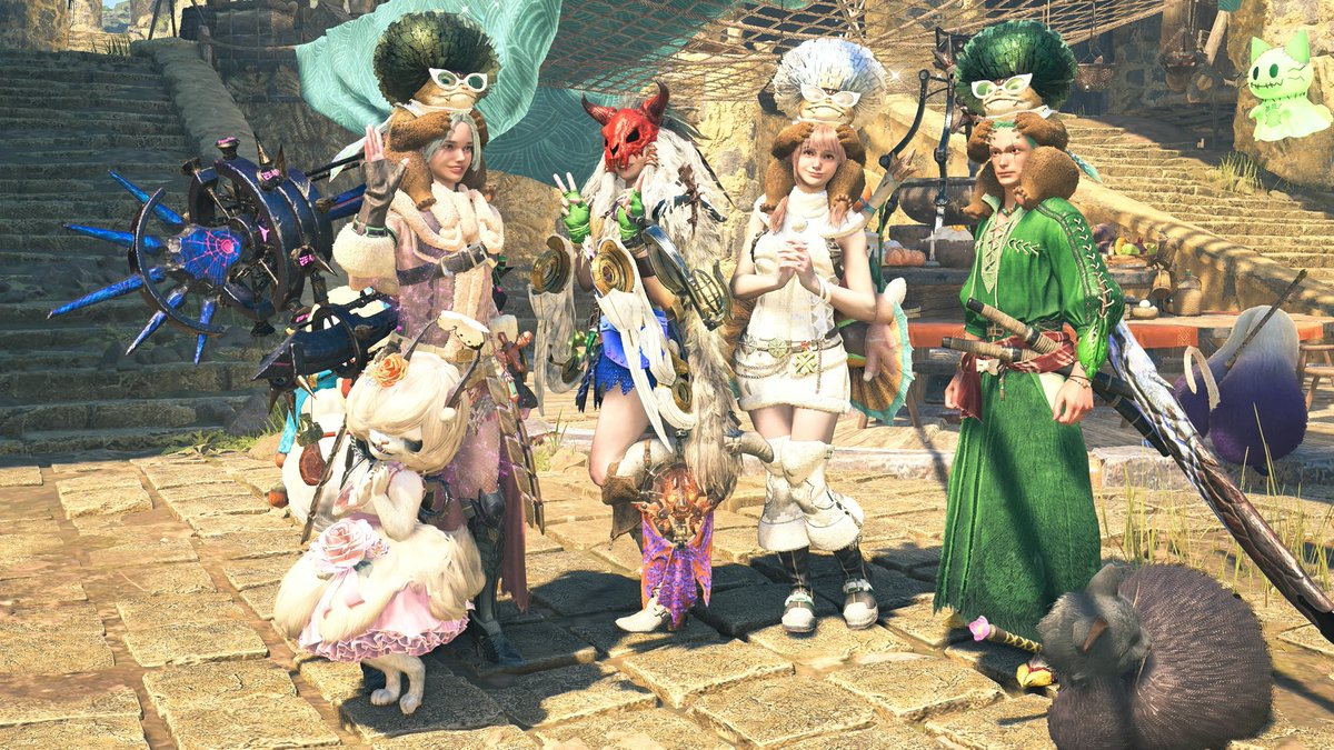 おつ狩り様でした！
すずさん、はやてさん、ういんさんありがとうございました😊
ゴグマ、ダハドもサクサク素材助かりました😊又お願いします