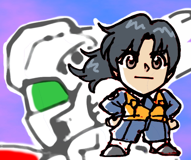 賀!! 機動警察パトレイバー EZY 
SD 久我十和
#パトレイバーEZY #patlabor