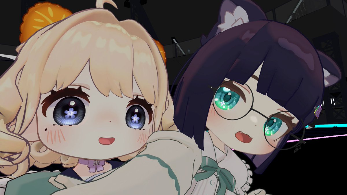 handayaVRC's tweet photo. イベント中近くにいた二人がかわいかっ��� https://t.co/mKPo7yj669