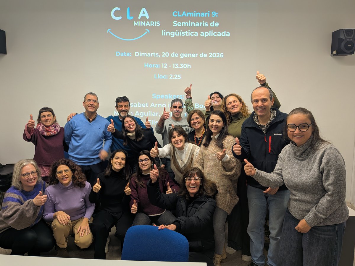UdLCLA's tweet photo. Back together in January for the face-to-face #CLAminari 9 โจ The session explored #virtual_exchange in university #internationalisation ๐ and #innovative #immersive environments for developing #disciplinary_literacies in ESP ๐ A great way to start the year! ๐ https://t.co/CMtQSGkrUG