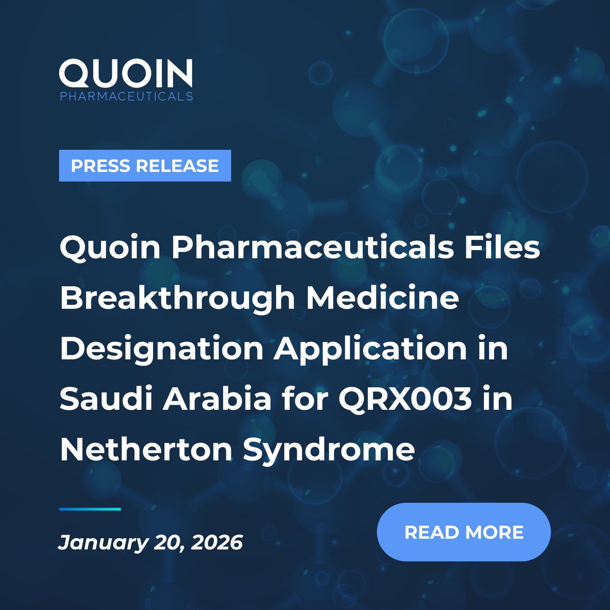 Quoin Pharmaceuticals tweet media
