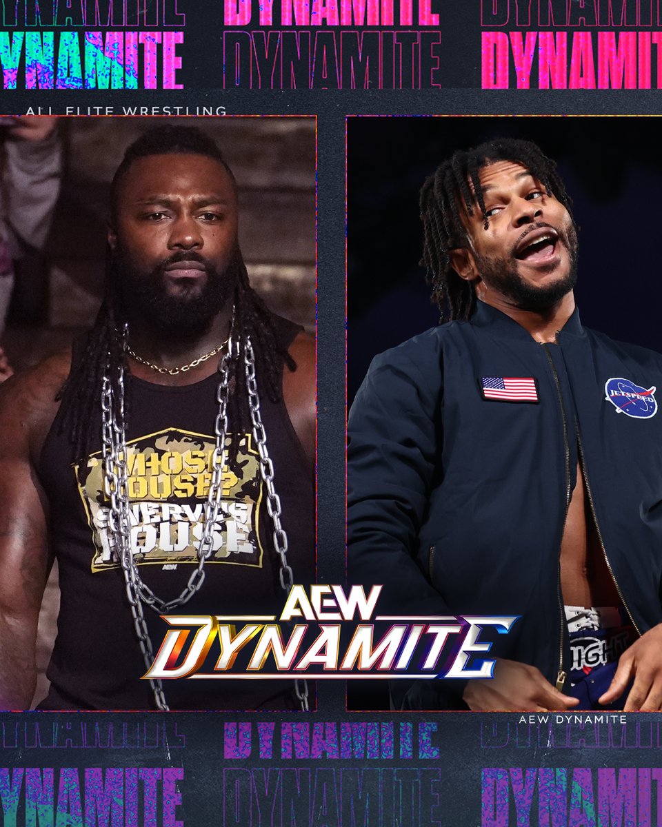 AEW's tweet image. #AEWDynamite
LIVE, 8/7c, TBS + HBO Max
Tomorrow, 1/21!

@SwerveConfident vs @Jet2Flyy

Strickland told Kevin Knight that he was the future of this business + after the Jet's AEW World Trios Title win, Knight is looking to prove that the future is now

They fight, TOMORROW!