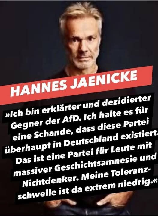 Gute Einstellung 

#Populismus #noafd #fckafd #NazisRaus #AfDmachtDumm #wirsindmehr #afDnee #FCKNZS #fckafd #wirsindantifa