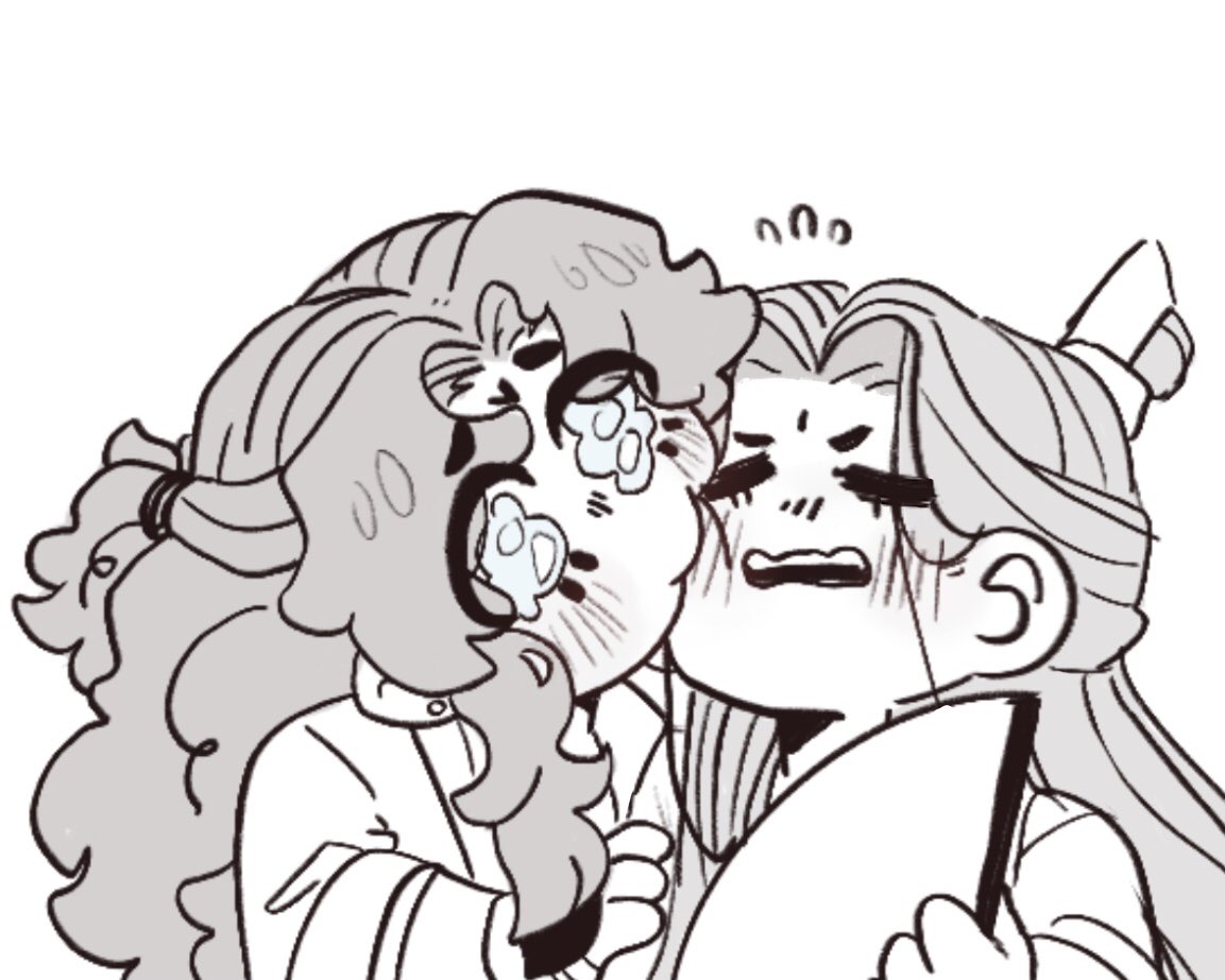 Been under the world’s most evil curse (artblock) but whateverr (;´ ▽ `)ﾉﾞ be free my old bingqiu sketch!
#svsss #lbh #sqq
