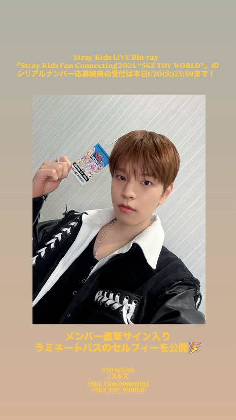 Stray Kids 全メンバー 直筆サイン入り カップホルダー Stray Kids 全