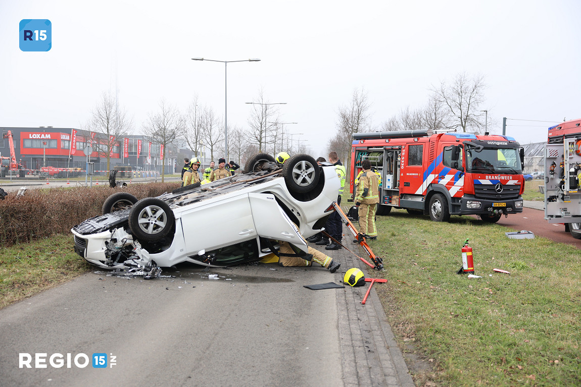 Automobilist gereanimeerd na ongeval