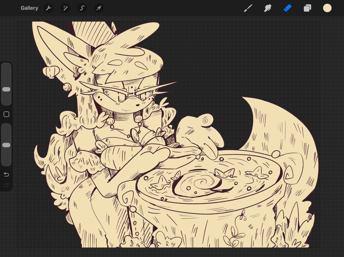 Working on Valri Cat lore art! It’s been fun between commission sessions 🥰🩵🌊