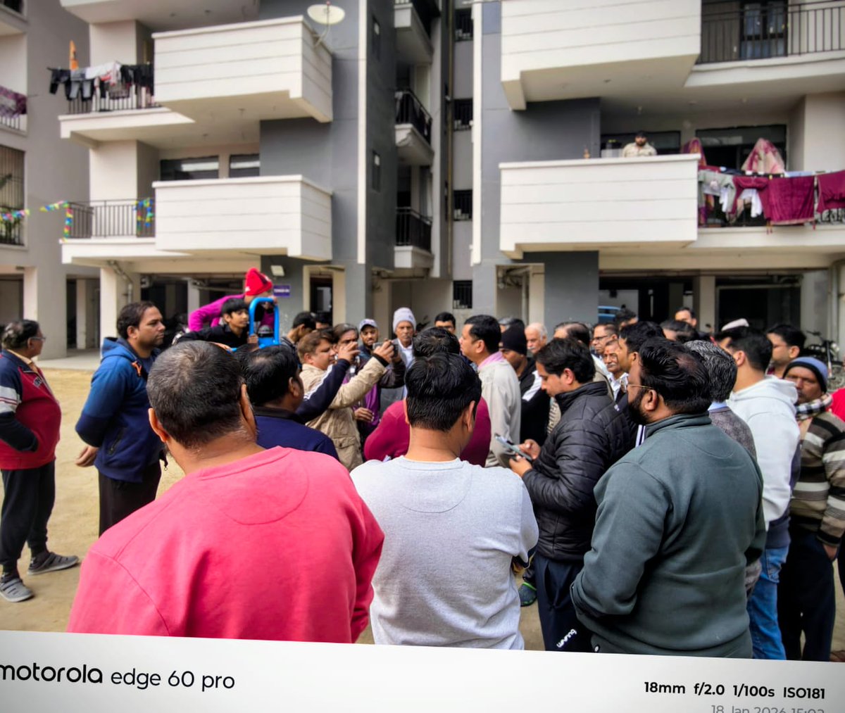 AWelfare66765's tweet photo. Protest against Builder on 18th Jan-26 https://t.co/7e3KLN9Ea0
