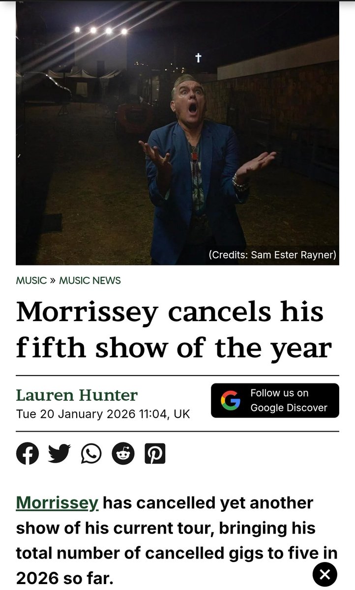 richardblade's tweet image. This is getting beyond a joke. I used to love this guy, but anyone who disrespects their fans this badly has no place in my heart. I played the Mahaffey Theater twice last year - wonderful venue, fantastic audience. They deserve better than yet another last minute cancelation.