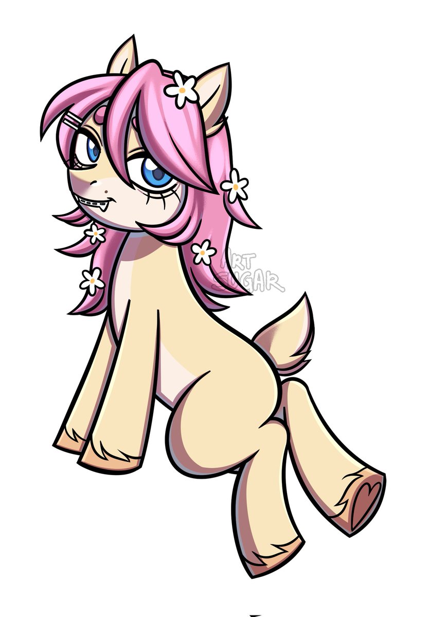 sugarflashpony's tweet image. ART TRADE @java_fluffy 🩷
#digitalart #pony #mlp