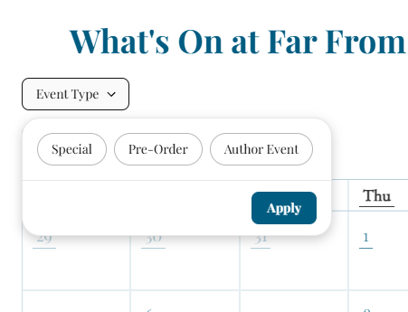 Far From The Madding Crowd Bookshop tweet media