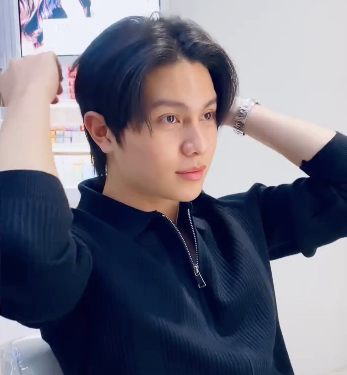 moonciip's tweet image. หน้าสดผมไม่เซ็ทให้วิลเลี่ยมอับดับหนึ่งเลยหล่อมาก😭🤲🏻