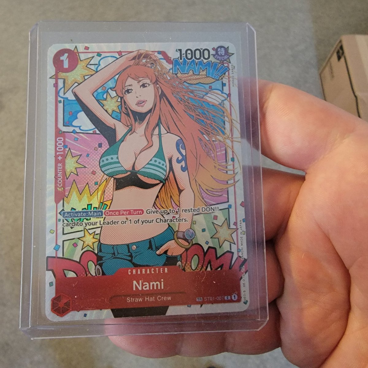 Market is around 200$, claim for 165 shipped! Venmo/cashapp/zelle its the only English card to make it past my last sale.