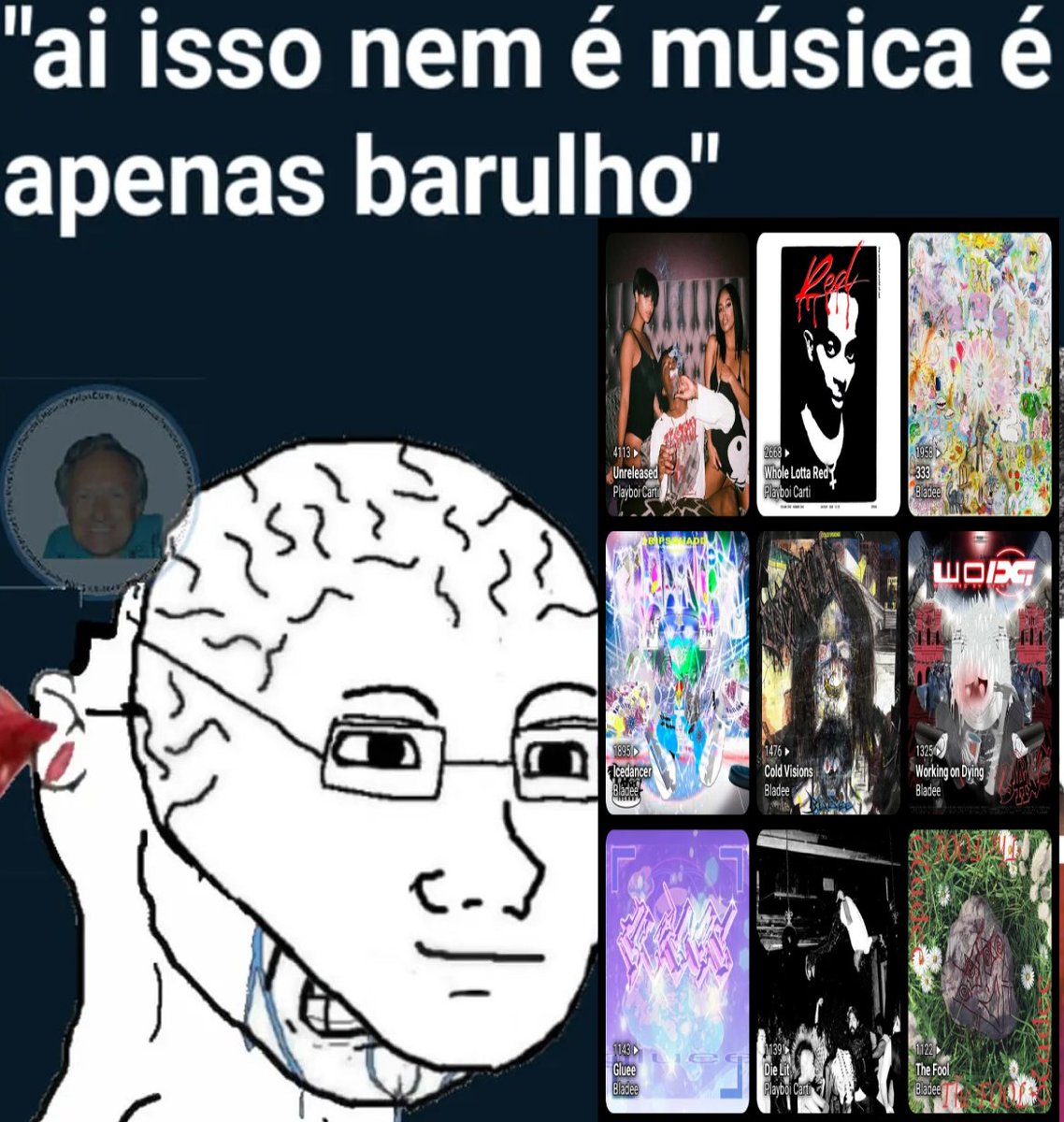 Citou_Carti's tweet image. só leigo vai discordar