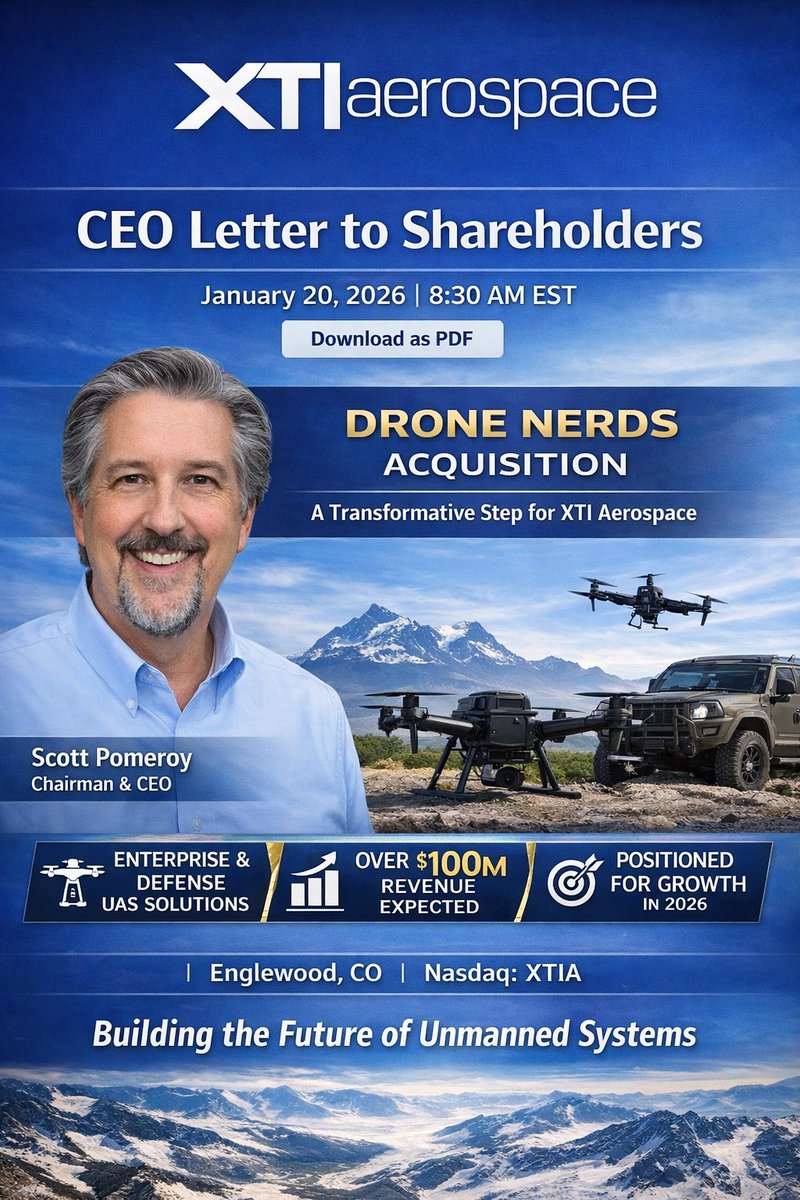 XTI Aerospace tweet media