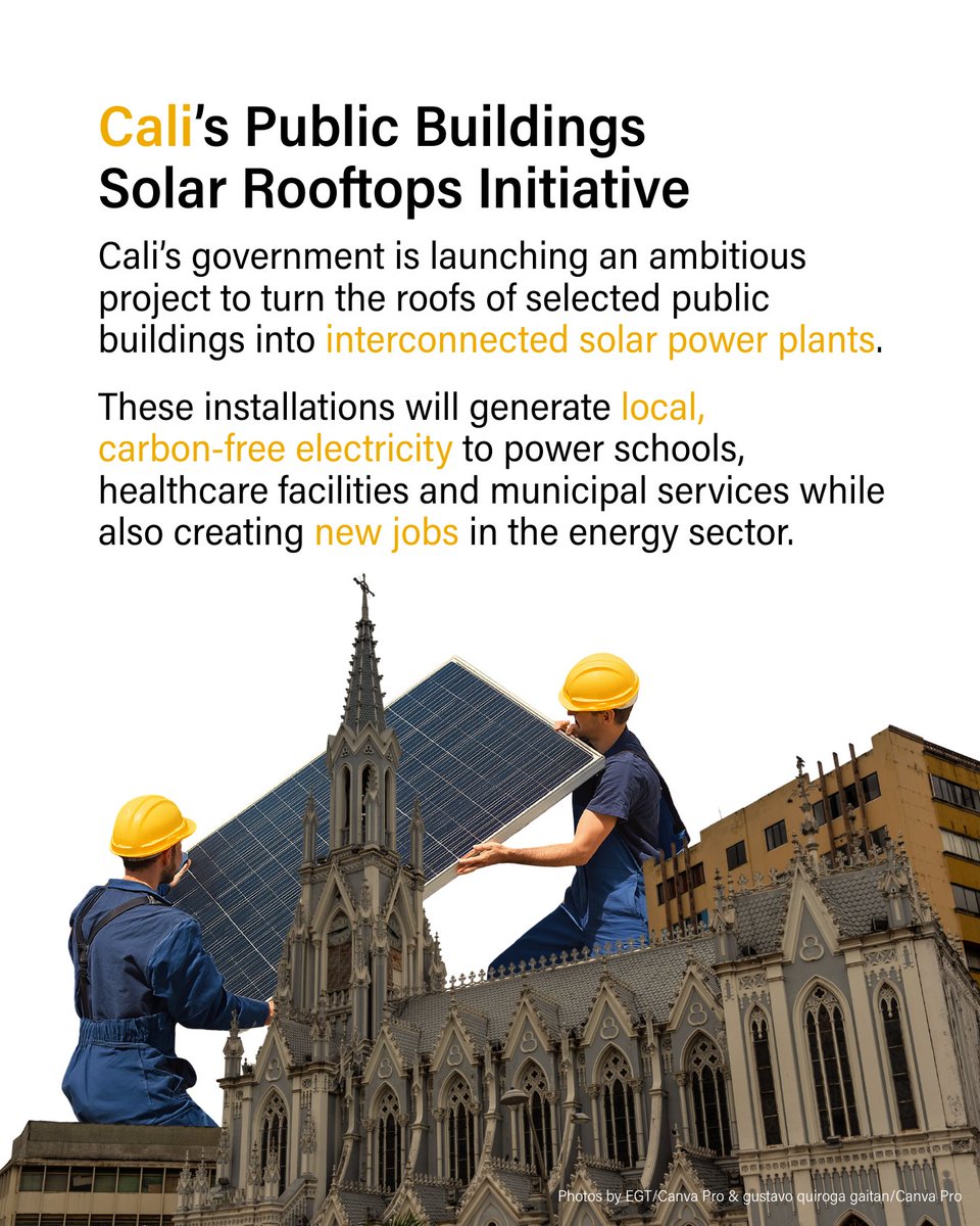 WRIRossCities's tweet image. The #cities of Cali, Valledupar and Montería are translating Colombia’s 🇨🇴 NDC into tangible action.

What’s their 🗝️ to success? Multilevel collaboration 🤝.

Learn more 👉 bit.ly/4jK6vVn

#CHAMP