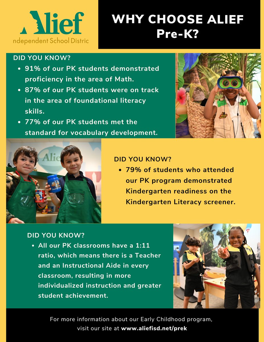 Alief Early Childhood tweet media
