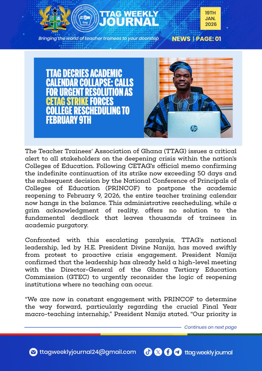 𝐀𝐂𝐀𝐃𝐄𝐌𝐈𝐂 𝐂𝐀𝐋𝐄𝐍𝐃𝐀𝐑 𝐈𝐍 𝐅𝐑𝐄𝐄 𝐅𝐀𝐋𝐋: 𝐓𝐓𝐀𝐆 𝐃𝐄𝐂𝐑𝐈𝐄𝐒 𝐍𝐀𝐓𝐈𝐎𝐍𝐖𝐈𝐃𝐄 𝐂𝐎𝐋𝐋𝐄𝐆𝐄 𝐒𝐇𝐔𝐓𝐃𝐎𝐖𝐍 𝐀𝐒 𝐂𝐄𝐓𝐀𝐆 𝐒𝐓𝐑𝐈𝐊𝐄 𝐏𝐔𝐒𝐇𝐄𝐒 𝐑𝐄𝐎𝐏𝐄𝐍𝐈𝐍𝐆 𝐓𝐎 𝐅𝐄𝐁𝐑𝐔𝐀𝐑𝐘 9

PAGE 1️⃣...