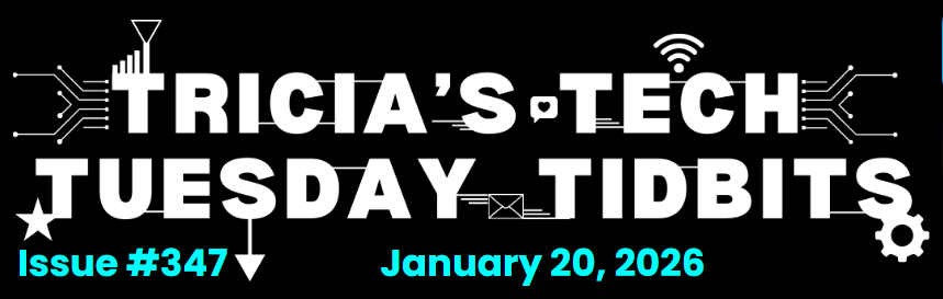 talouis's tweet photo. Tricia's #TechTuesdayTidbits - Issue 347 - https://t.co/M20kD2c0eT https://t.co/VhQOpXN1pF