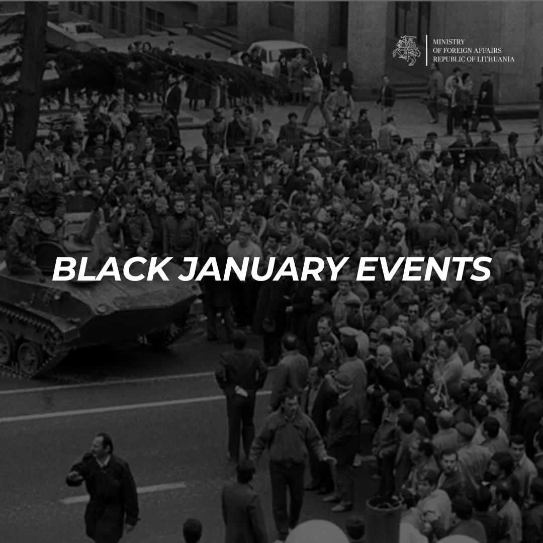 LithuaniaMFA's tweet photo. 36 years ago, hundreds of Azerbaijanis were killed during #BlackJanuary events, paying their ultimate price for Azerbaijan's independence. Lithuanians reaffirmed the same resolve on January 13, 1991. From Baku to Vilnius to today's Ukraine, our fight for freedom is not over yet. https://t.co/hpqM6tpdGN