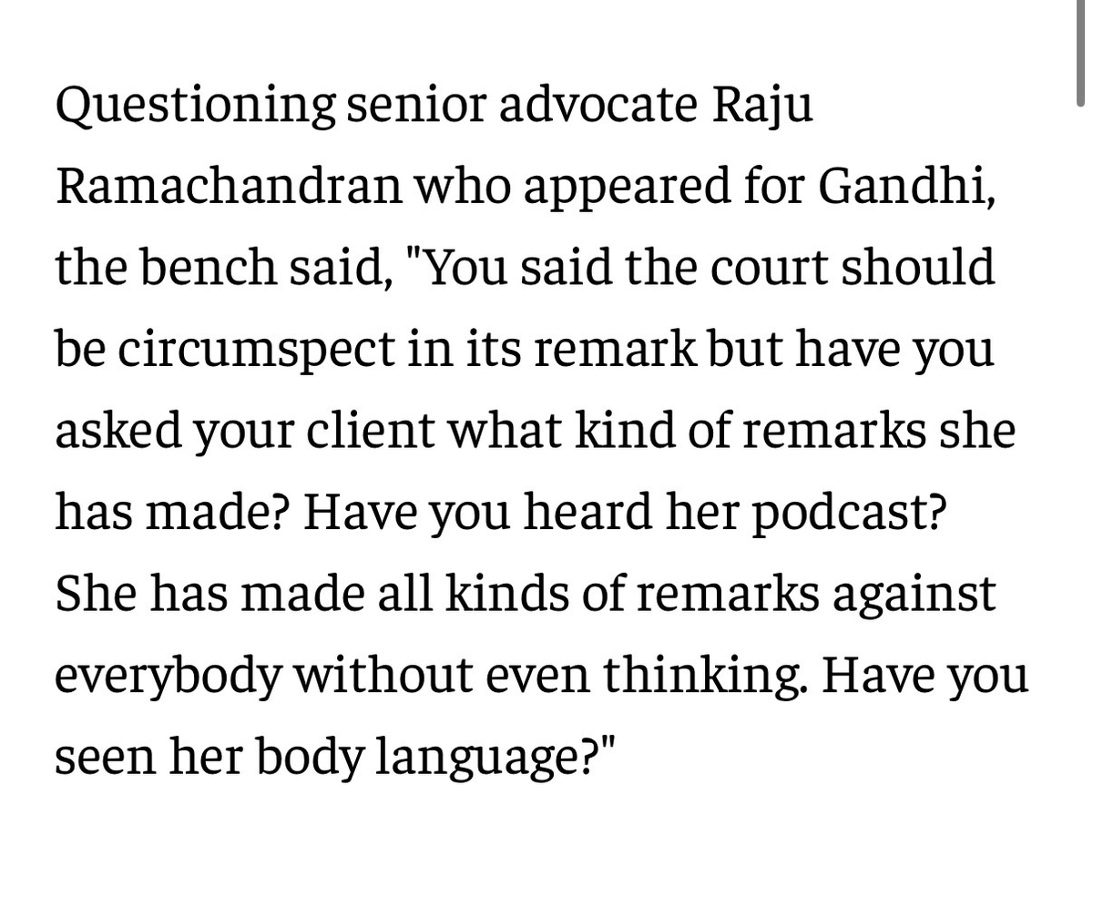 HoomanDecoder's tweet photo. THIS IS RICH coming from judges who have been passing sarcastic comments since Day 1 of this suo motu case! 🤡⚖️

From Day 1, it’s been nothing but mockery and sarcasm and now suddenly the court wants everyone else to be “circumspect”?? 🙃

Even stalwarts like Kapil Sibal have faced their sarcasm… but the court is offended by Menaka Gandhi’s body language?? Seriously?? 😑

So let’s be clear:
✅ Women feeders being harassed, assaulted and abused in public : DISCARDED 🤐
❌ A comment that suggests judges are wrong : deeply hurt 😡

Is this justice? Or is this plain misogyny on full display? 👇
Because the court had no sensitivity for women being attacked… but has all the sensitivity in the world when its own image is questioned.

When women are attacked: silence. 🤐
When judges are questioned: outrage. 😡

If this is how justice is being “overseen”, people have every right to question it.

#saveindiandogs @WHO @UN
