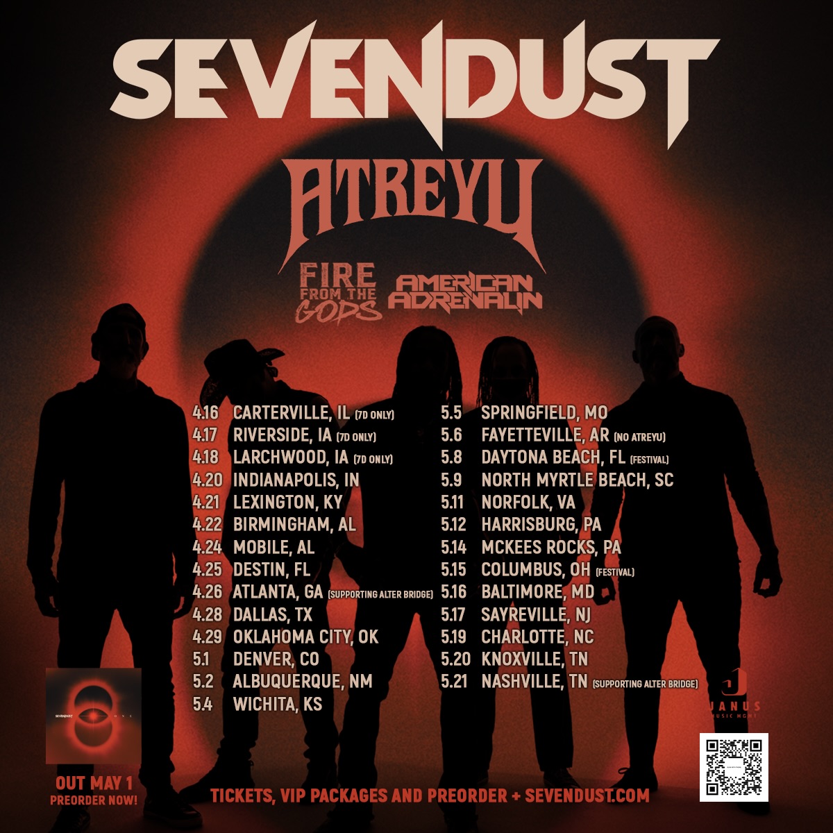 Sevendust - ONE - Out 5/1
Get the record, tickets and VIP here: lnk.to/Sevendust-ONE

#Sevendust