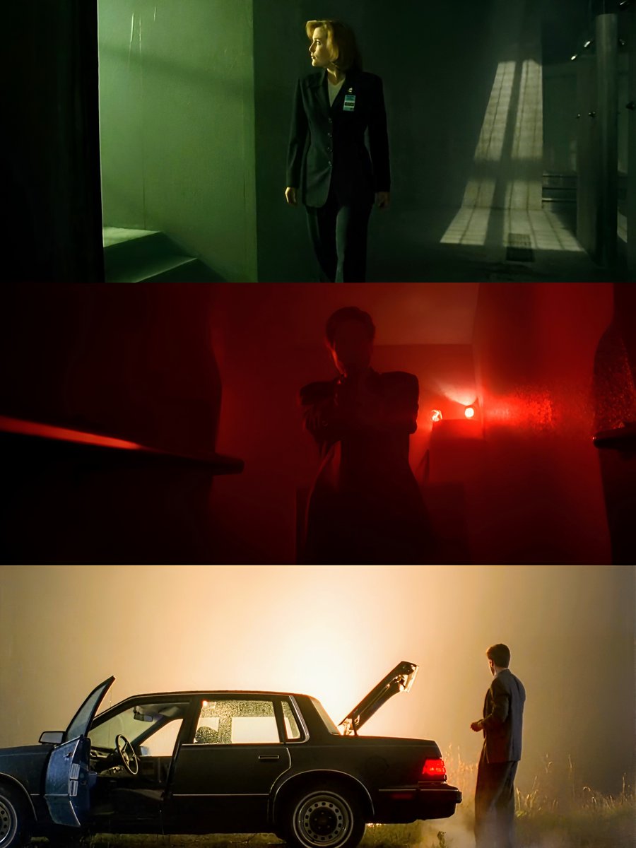 XFilesAesthetic's tweet image. Unique beauty of The X Files 💚♥️💛