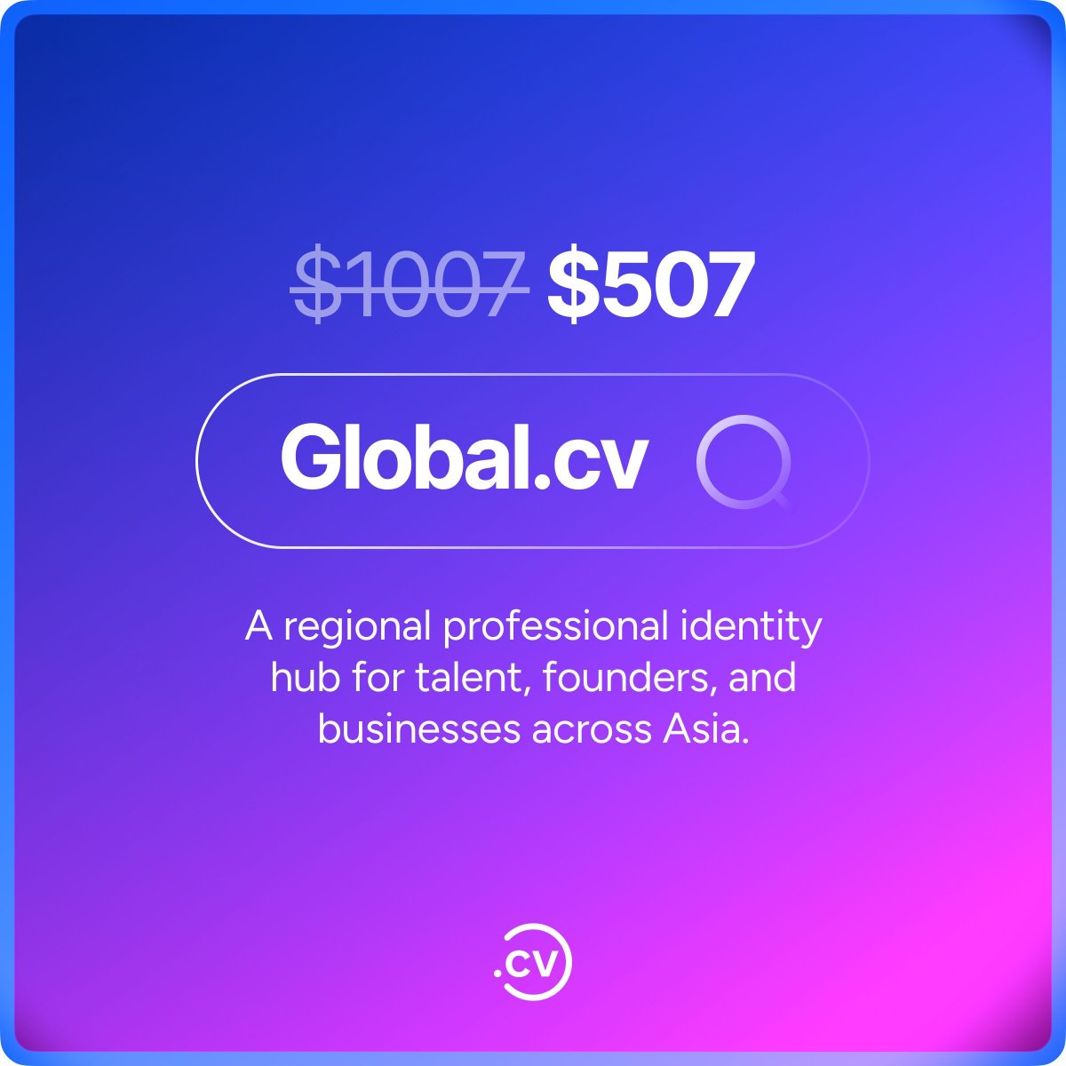 hellodotcv's tweet image. 🌍✨ Work without borders.

#globalcareers #remotework #digitalidentity #professionals #futureofwork