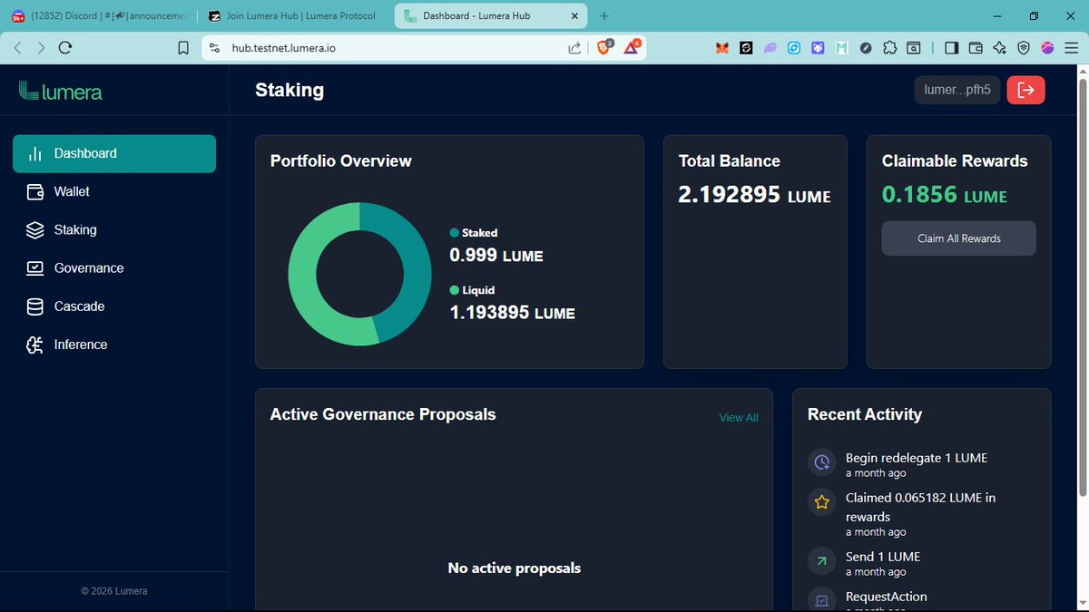 BatmanPati's tweet image. hub.testnet.lumera.io      staing ok, penyimpanan juga ok
