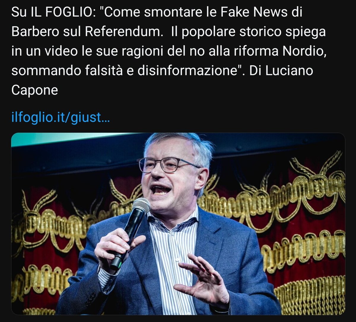 Luciano Capone é il giornalista che da mesi sputa su chiunque sia contrario alla riforma, per dire. 
IL FOGLIO non è immune dall'ignoranza! Basta leggere gli Art.3 e 4 del documento ATTI DEGLI ORGANI COSTITUZIONALI per capire che votare #NO è  la scelta giusta.